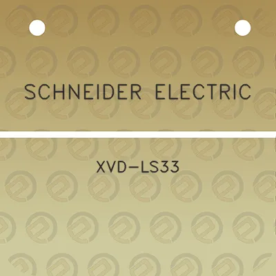 schneider-electric-xvd-ls33