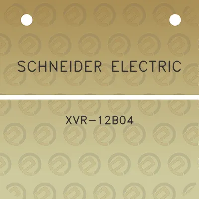 schneider-electric-xvr-12b04