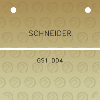 schneider-gs1-dd4