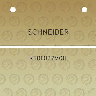 schneider-k10f027mch