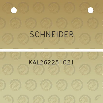 schneider-kal262251021