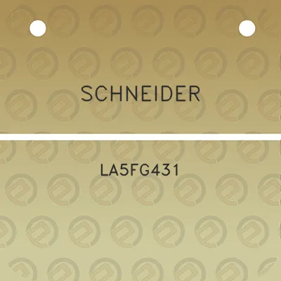 schneider-la5fg431