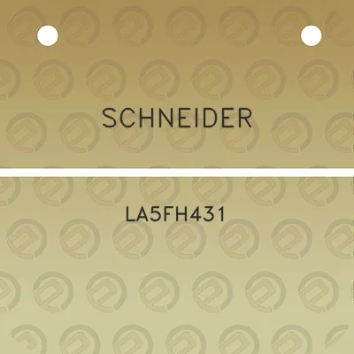 schneider-la5fh431