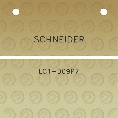 schneider-lc1-d09p7