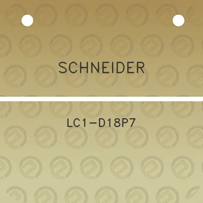 schneider-lc1-d18p7