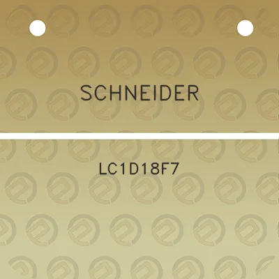 schneider-lc1d18f7