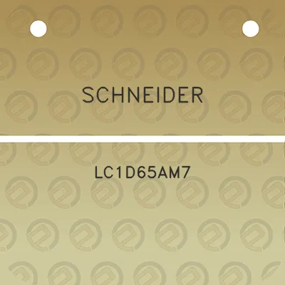 schneider-lc1d65am7