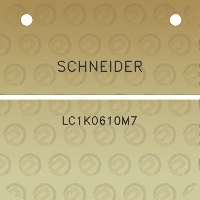 schneider-lc1k0610m7