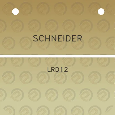 schneider-lrd12