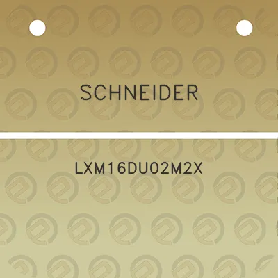 schneider-lxm16du02m2x