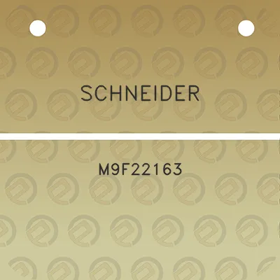 schneider-m9f22163