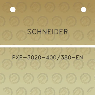 schneider-pxp-3020-400380-en