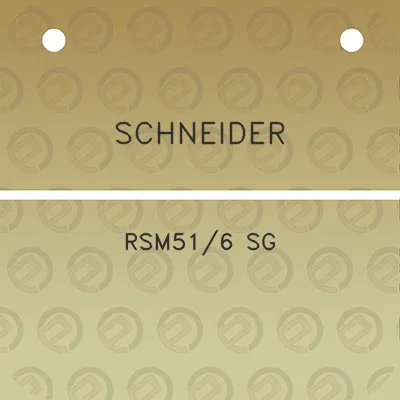 schneider-rsm516-sg