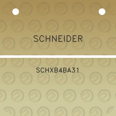 schneider-schxb4ba31