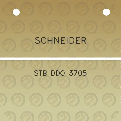 schneider-stb-ddo-3705