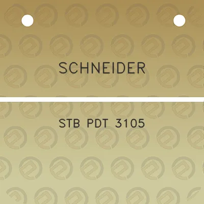 schneider-stb-pdt-3105