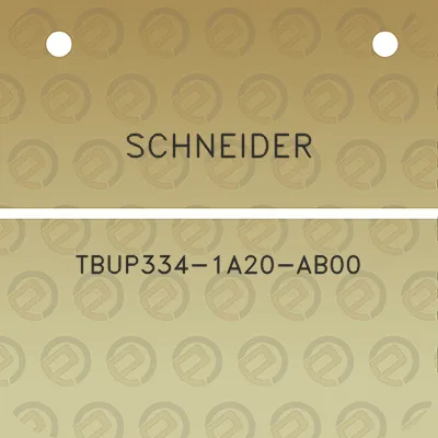 schneider-tbup334-1a20-ab00