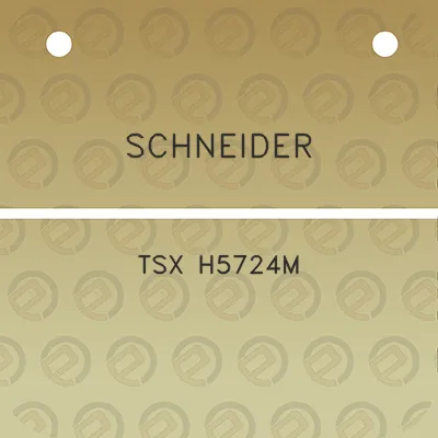 schneider-tsx-h5724m