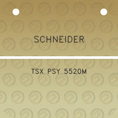 schneider-tsx-psy-5520m