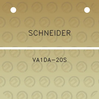 schneider-va1da-20s