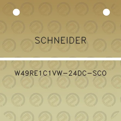 schneider-w49re1c1vw-24dc-sco