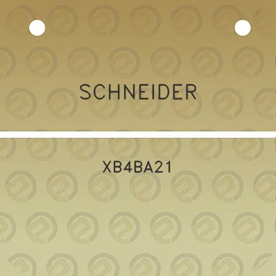 schneider-xb4ba21