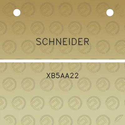 schneider-xb5aa22