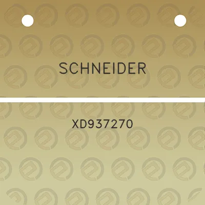 schneider-xd937270