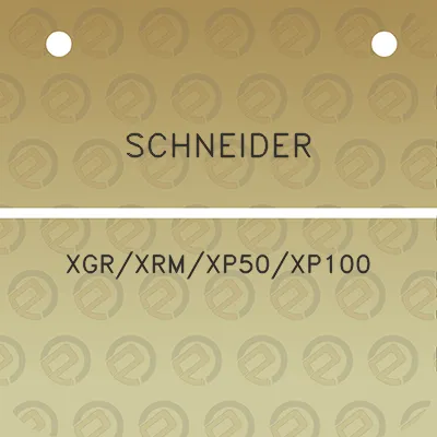 schneider-xgrxrmxp50xp100