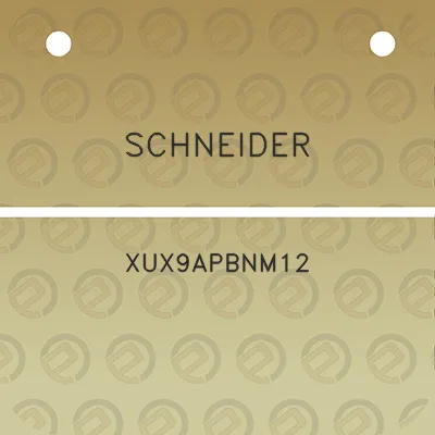 schneider-xux9apbnm12