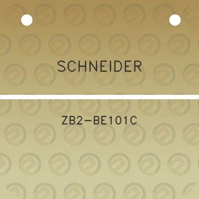 schneider-zb2-be101c