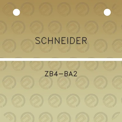 schneider-zb4-ba2