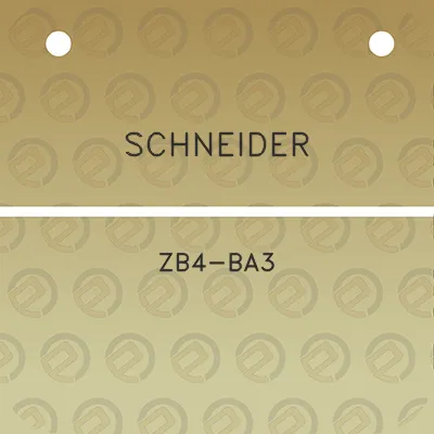 schneider-zb4-ba3