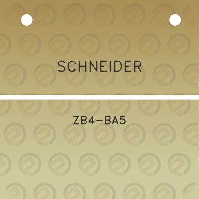 schneider-zb4-ba5