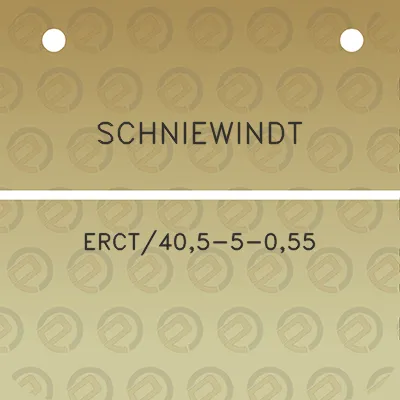 schniewindt-erct405-5-055