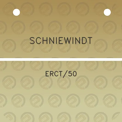 schniewindt-erct50