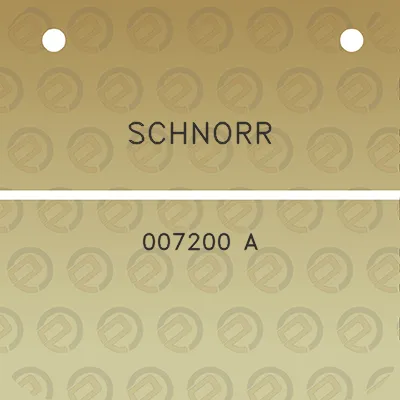 schnorr-007200-a