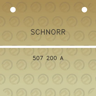 schnorr-507-200-a