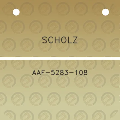 scholz-aaf-5283-108