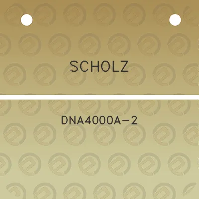 scholz-dna4000a-2