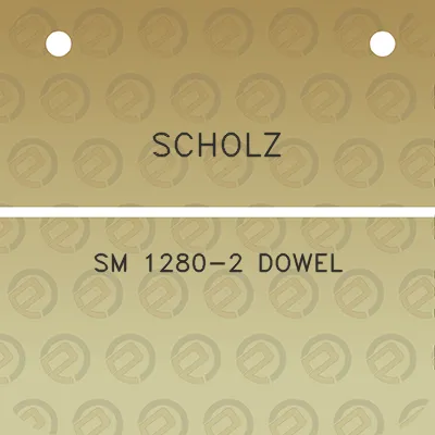 scholz-sm-1280-2-dowel