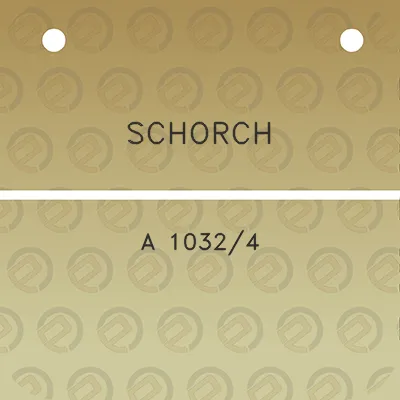 schorch-a-10324