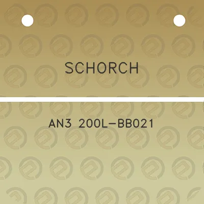 schorch-an3-200l-bb021