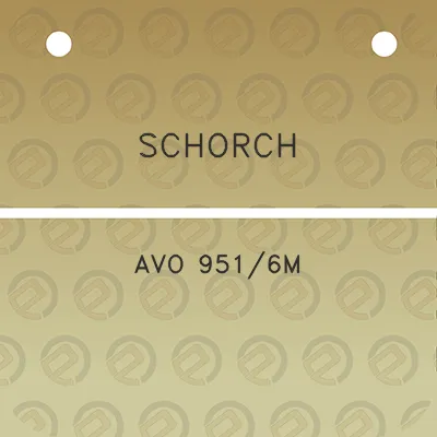 schorch-avo-9516m