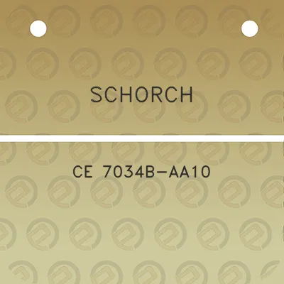 schorch-ce-7034b-aa10