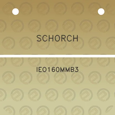 schorch-ieo160mmb3