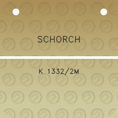 schorch-k-13322m