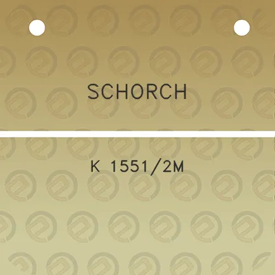 schorch-k-15512m