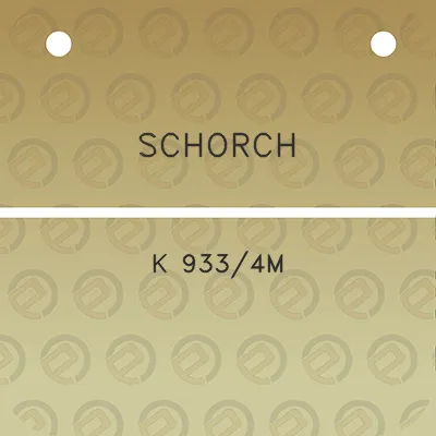 schorch-k-9334m