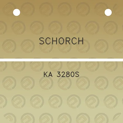 schorch-ka-3280s